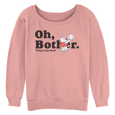 Junior's Disney Winnie the Pooh Oh, Bother Raglan Pullover