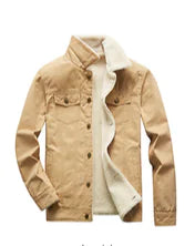Chaqueta de mezclilla para mujer otoño invierno