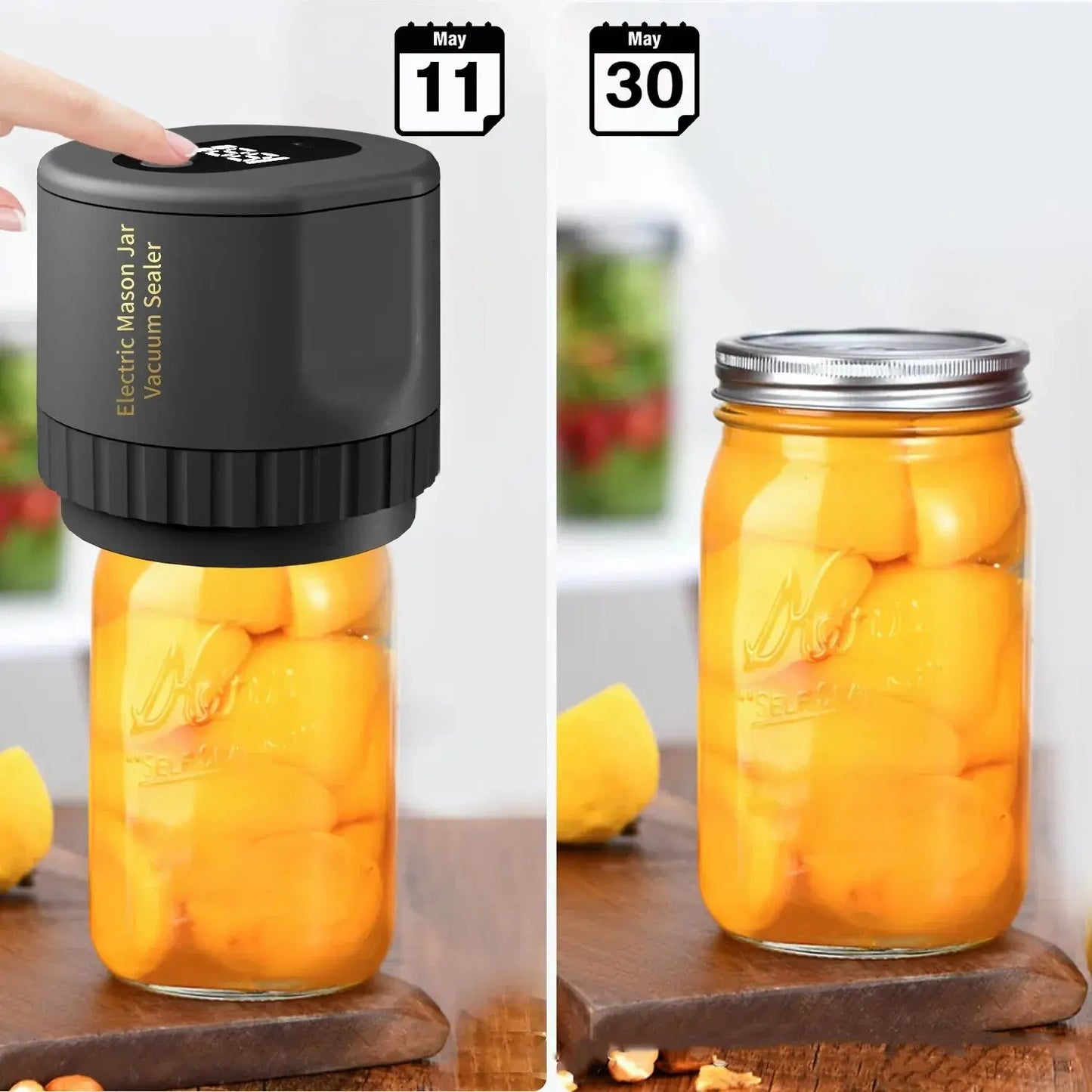 Kit de Sellador al Vacío Eléctrico para Conservación de Alimentos