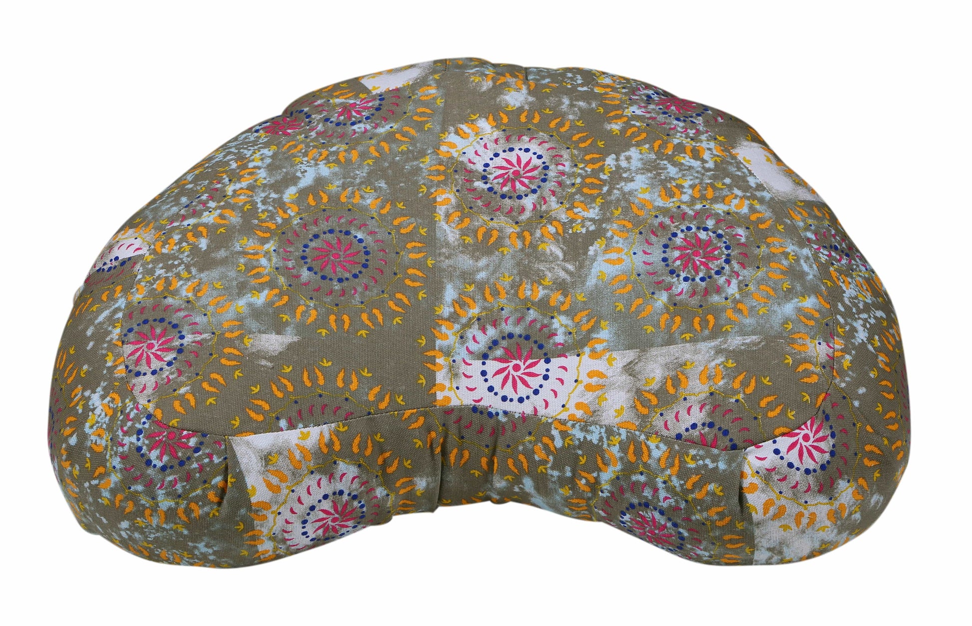 Halfmoon Zafu Meditation Cushion for Ultimate Comfort - Korvel