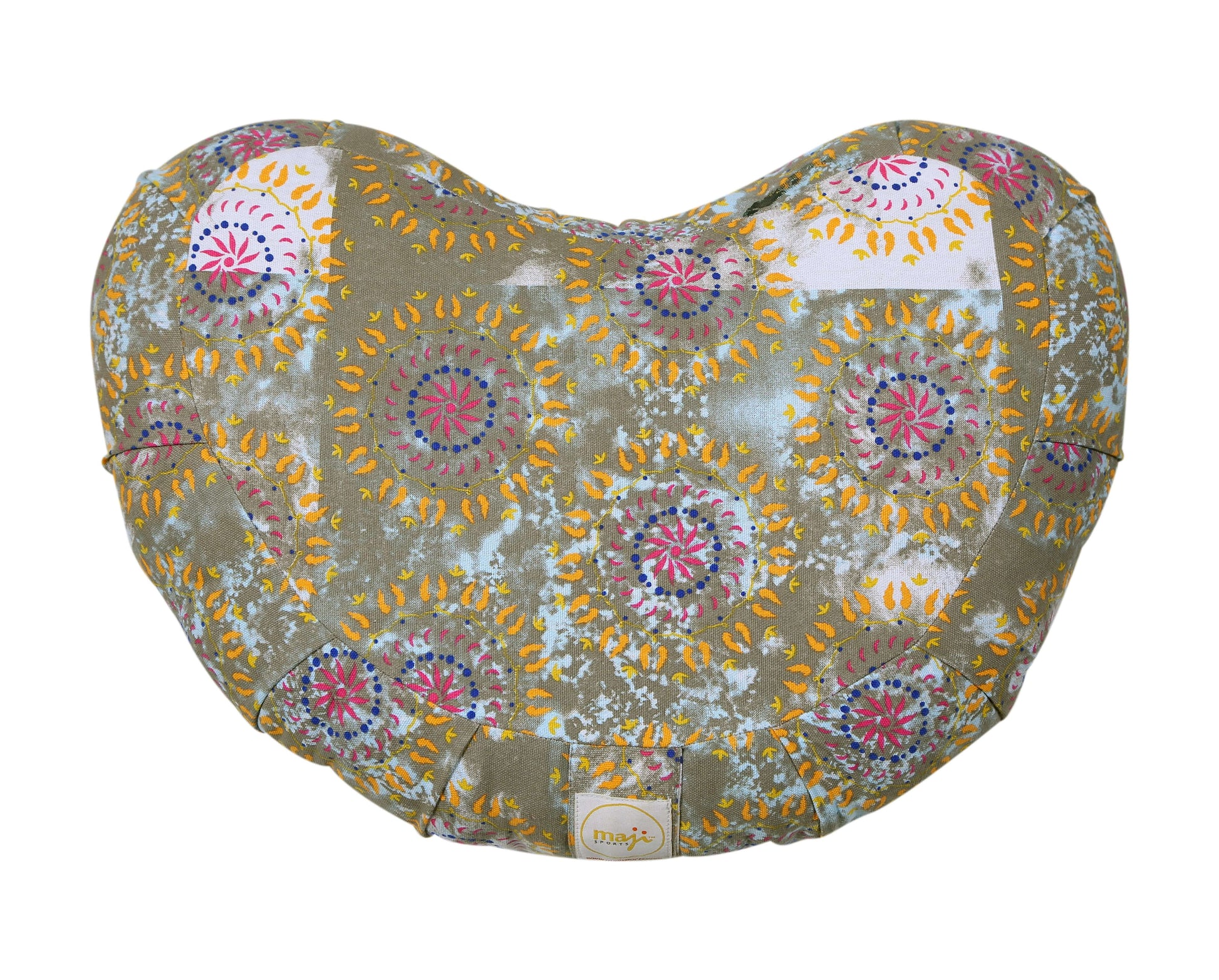Halfmoon Zafu Meditation Cushion for Ultimate Comfort - Korvel