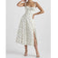Elegant Floral Sleeveless Maxi Dress