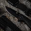 Premium Peasant Folding Pocket Knife Gift Set for Adventurers (Black & Blue) - Korvel
