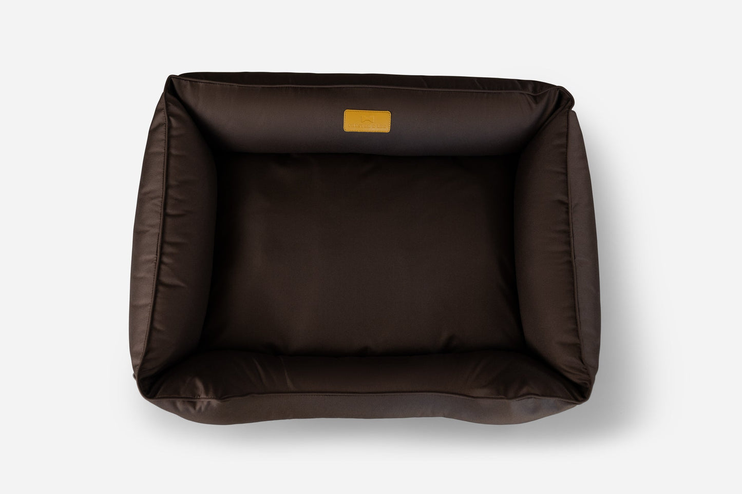 Cama para Perros Impermeable Listo para la Aventura en Marrón