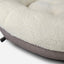 Cozy Plush Donut Dog Bed in Soft Beige