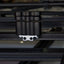 Billet aluminum Rotopax mount adapter for extrusion roof rack cross bars. - Korvel