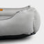 Luxurious Velvet Orthopedic Dog Bed in Gray