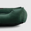Lit Orthopédique en Velours Luxueux pour Chien en Vert