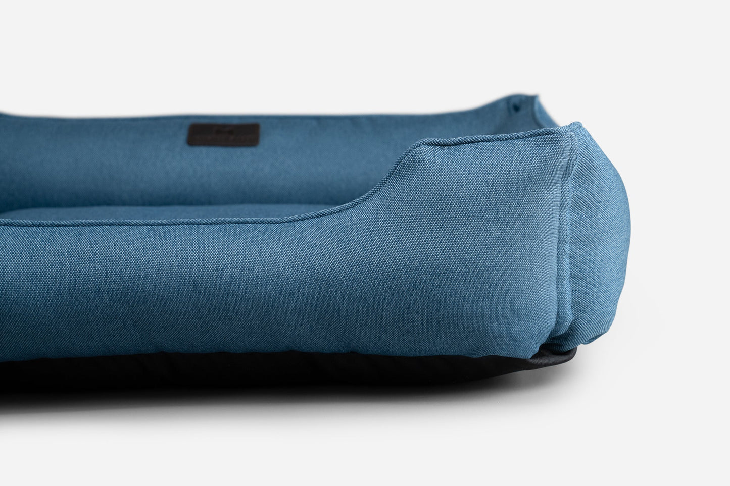 Denim Cotton Sleeper Dog Bed - Stylish Comfort