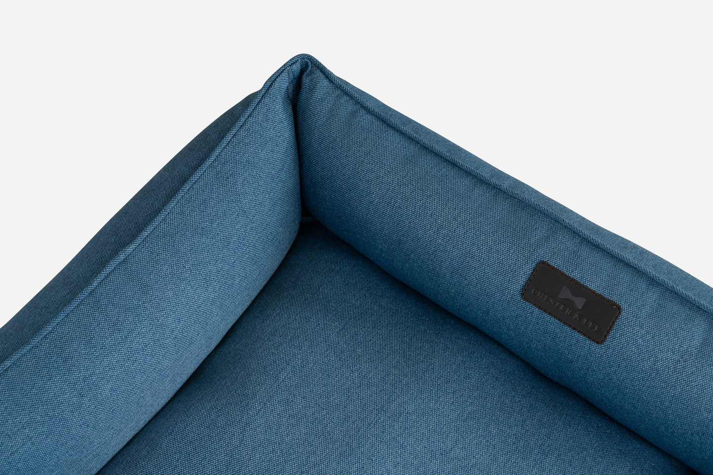 Denim Cotton Sleeper Dog Bed - Stylish Comfort