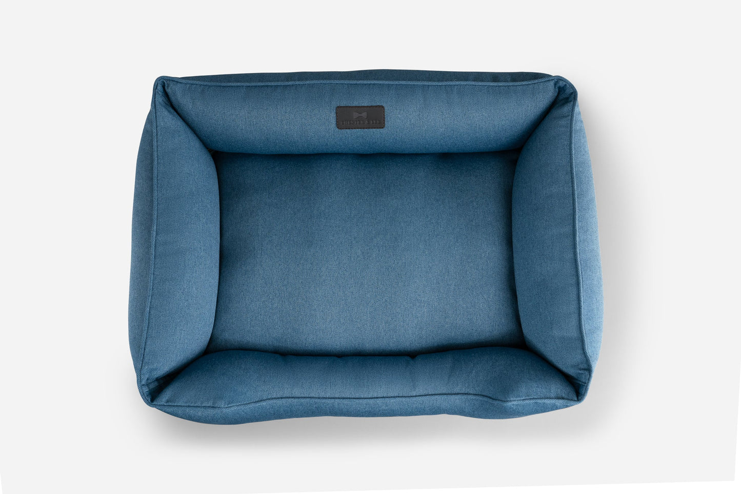 Denim Cotton Sleeper Dog Bed - Stylish Comfort