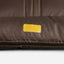 Premium Waterproof Lounger Dog Bed in Rich Brown