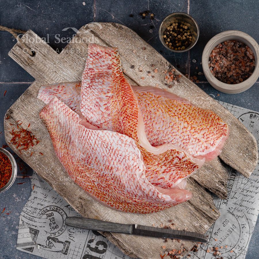 Filetes de Pargo Rojo del Caribe – Capturados en la Naturaleza, Con Piel