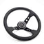 SPDZ1 Premium White Stitch Steering Wheel - Korvel