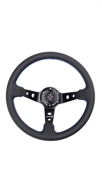 SPDZ1 Premium Blue Stitch Steering Wheel - Korvel