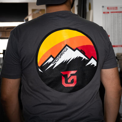 Mountain Tacoma Sunset T-Shirt - Korvel