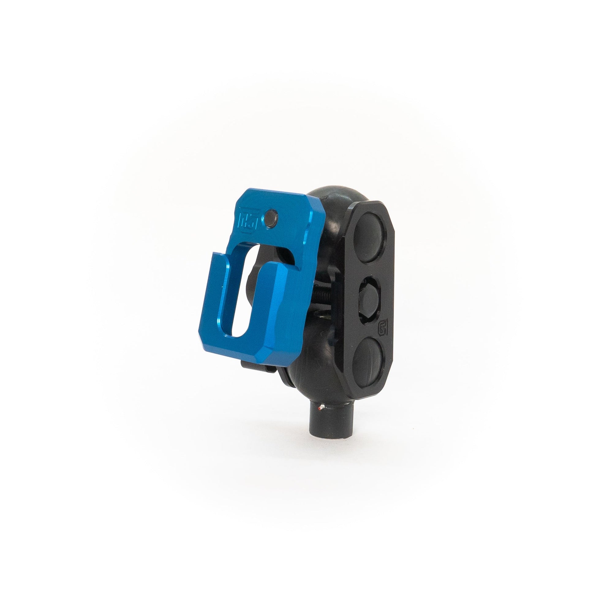 Radio Mic Mount with 1" Ball Adapter (Machined Aluminum) - Korvel