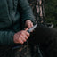 Premium Folding Pocket Knife Gift Set for Adventurers (Silver & Black) - Korvel