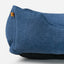 Cama para perros de terciopelo azul lujosa