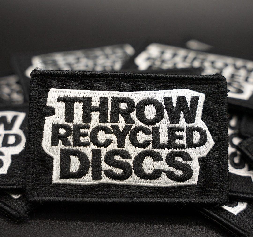 Patch Velcro Throw Discs Recyclés