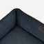 Luxurious Graphite Corduroy Dog Sleeper Bed