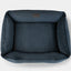 Luxurious Graphite Corduroy Dog Sleeper Bed