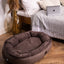 Luxurious Cuddly Bagel Dog Bed for Ultimate Comfort