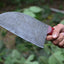 Exquisite Full Tang Handmade Damascus Steel Chef Knife with Exotic Wood Handle - Korvel