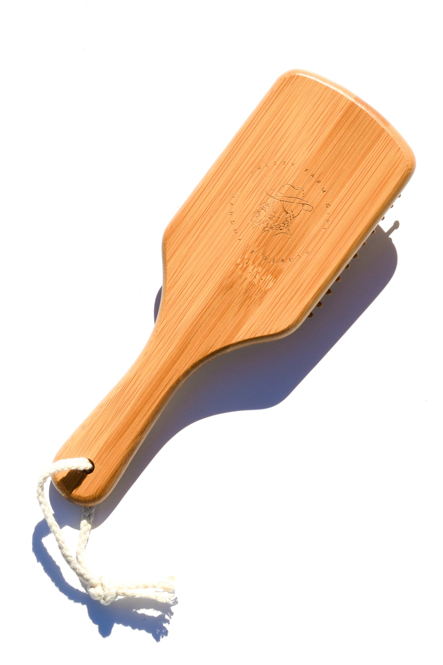 Eco-Friendly Bamboo Paddle Hair Brush