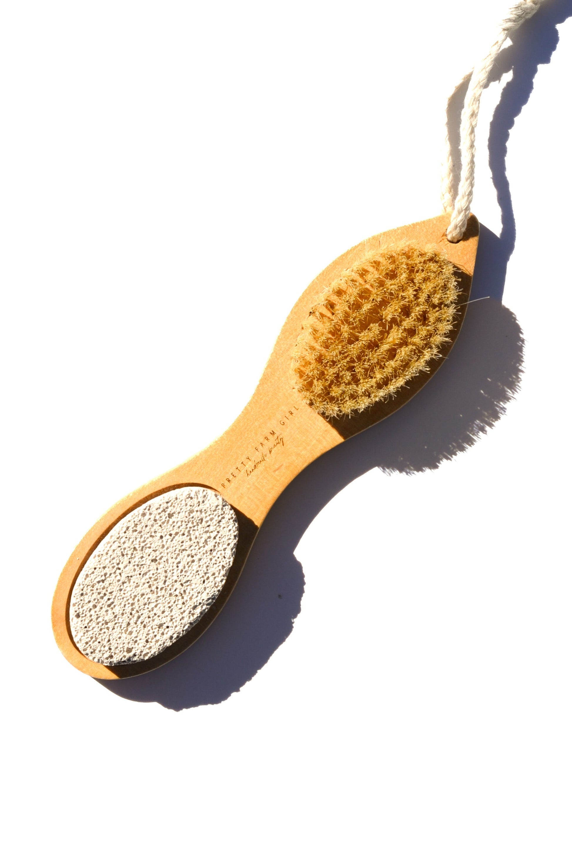 Bamboo Exfoliating Foot Pedicure Tool - Korvel