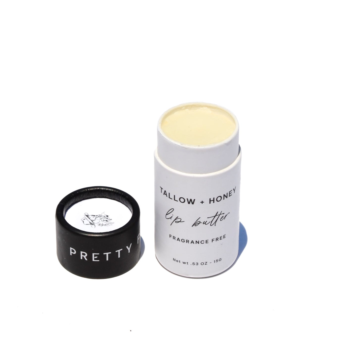 Manteca labial nutritiva de sebo y miel en tubos de viaje ecológicos