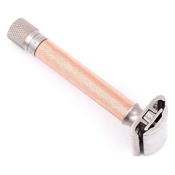 Rasoir de sécurité ajustable Parker Variant - Or rose