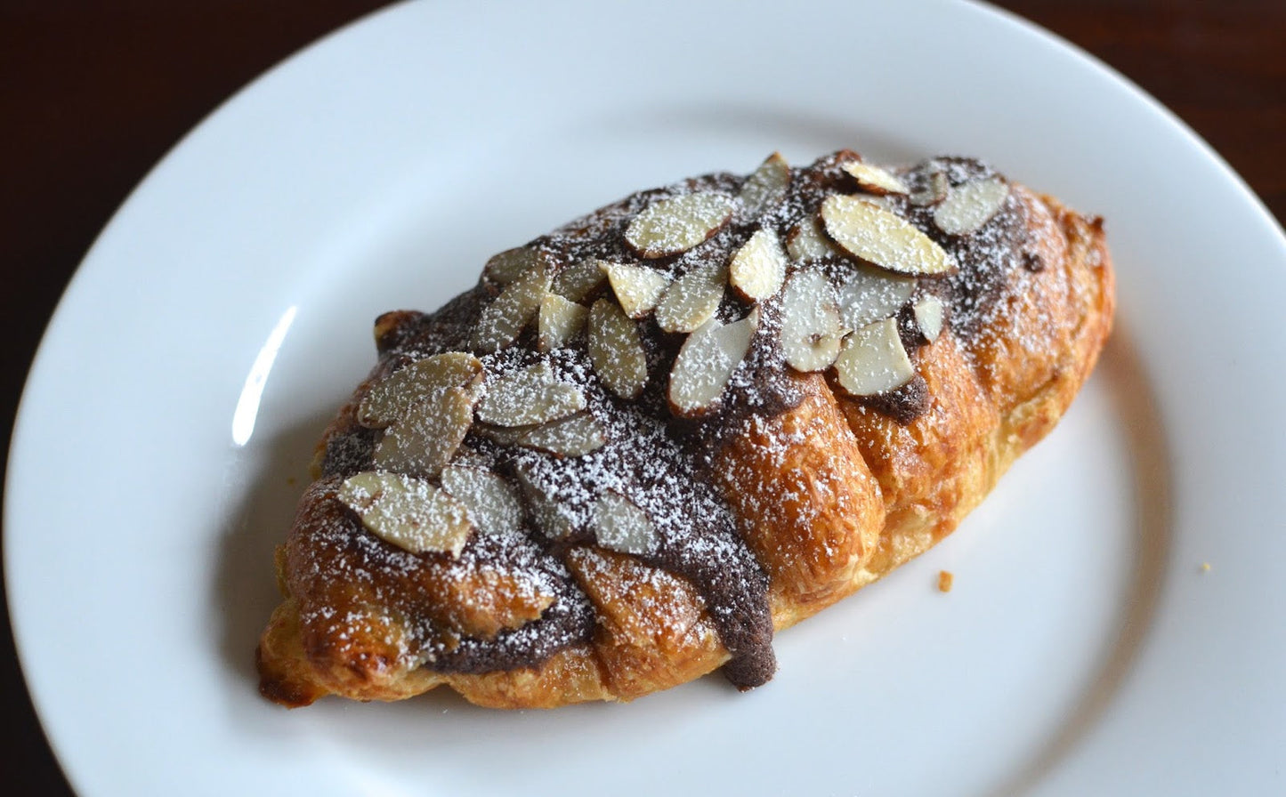 Andy Anand Dark Chocolate Almond Croissants - 10 Handcrafted Treats