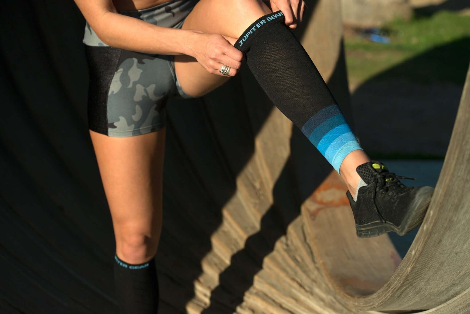 Endurance Compression Calf & Leg Sleeve for Running and Hiking - Korvel