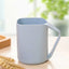 Wheat Square Mouth Oblique Toothbrush Cup