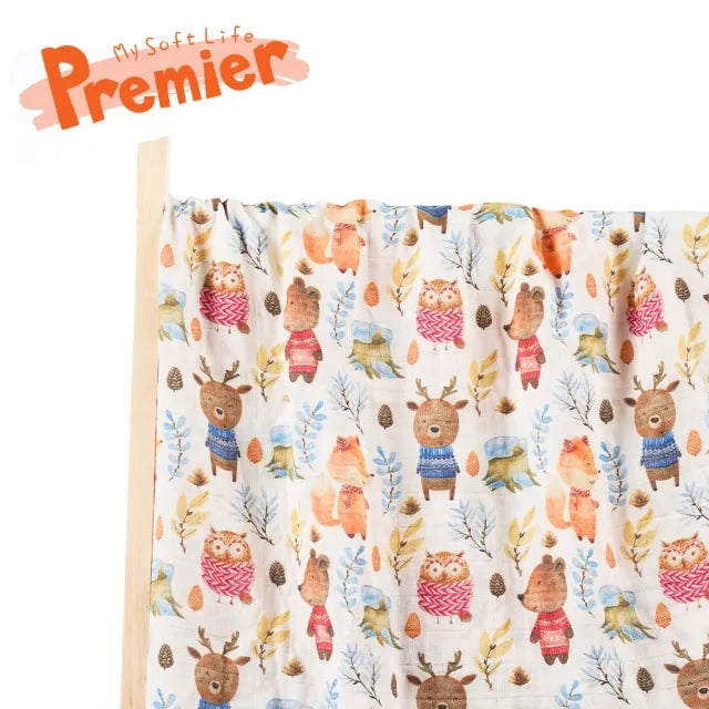 Couverture de réception pour bébé premium