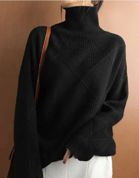 Knitwear Long-Sleeved Top for Autumn and Winter