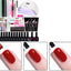 Complete Gel Nail Polish Set with UV Lamp