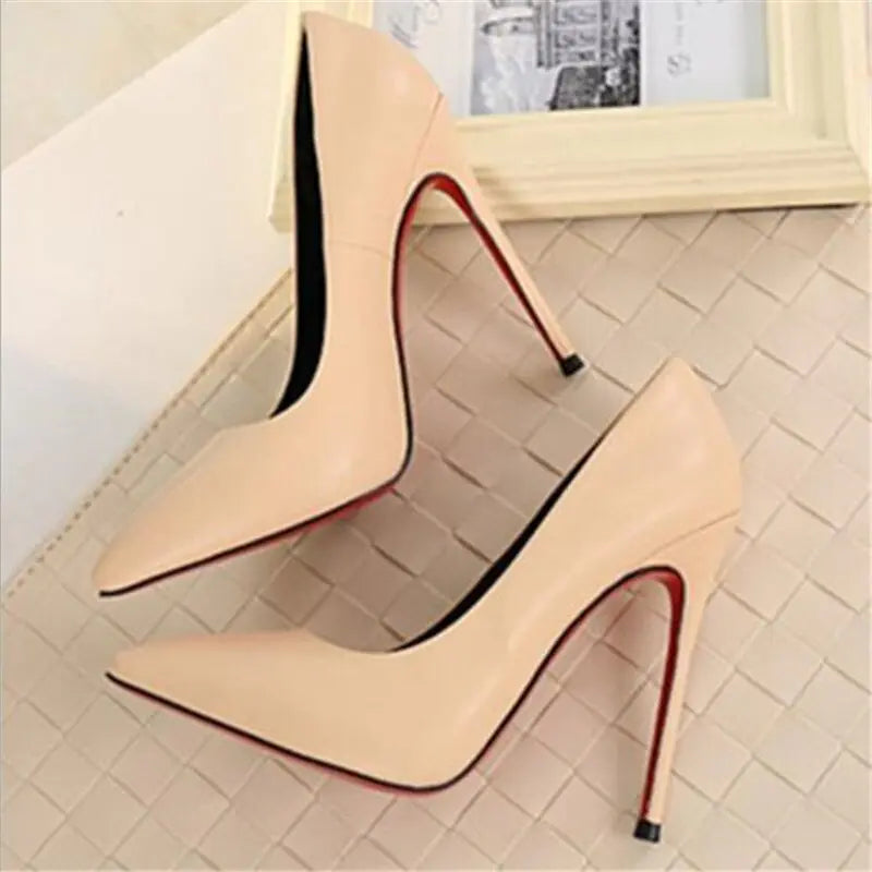 Elegant 12cm Stiletto Pointed Toe Heels for Women