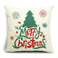 Housses de coussin de Noël festives pour la décoration des fêtes