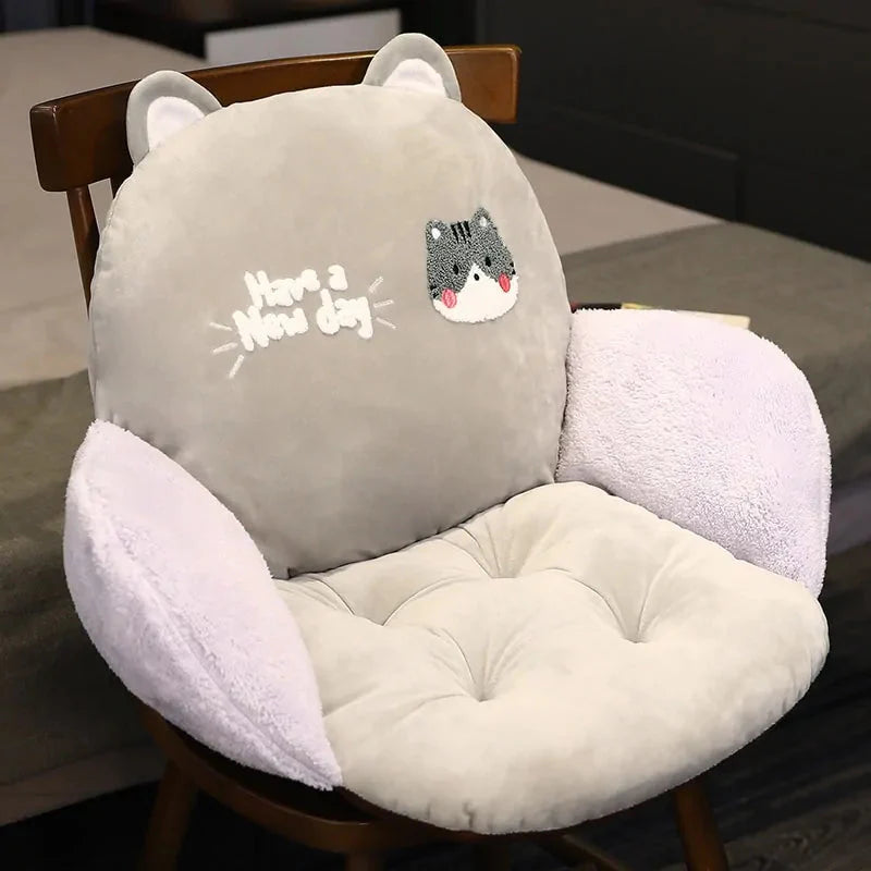 Coussin de Chaise Monobloc pour le Confort au Bureau et à Domicile