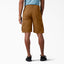 Shorts cargo en toile Dickies FLEX à coupe décontractée - Charbon, 11"