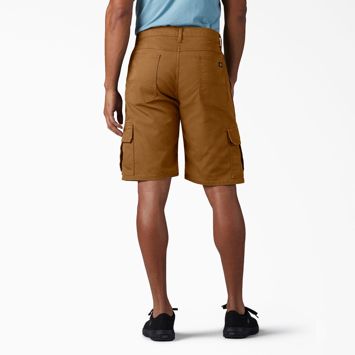 Shorts cargo en toile Dickies FLEX à coupe décontractée - Charbon, 11"