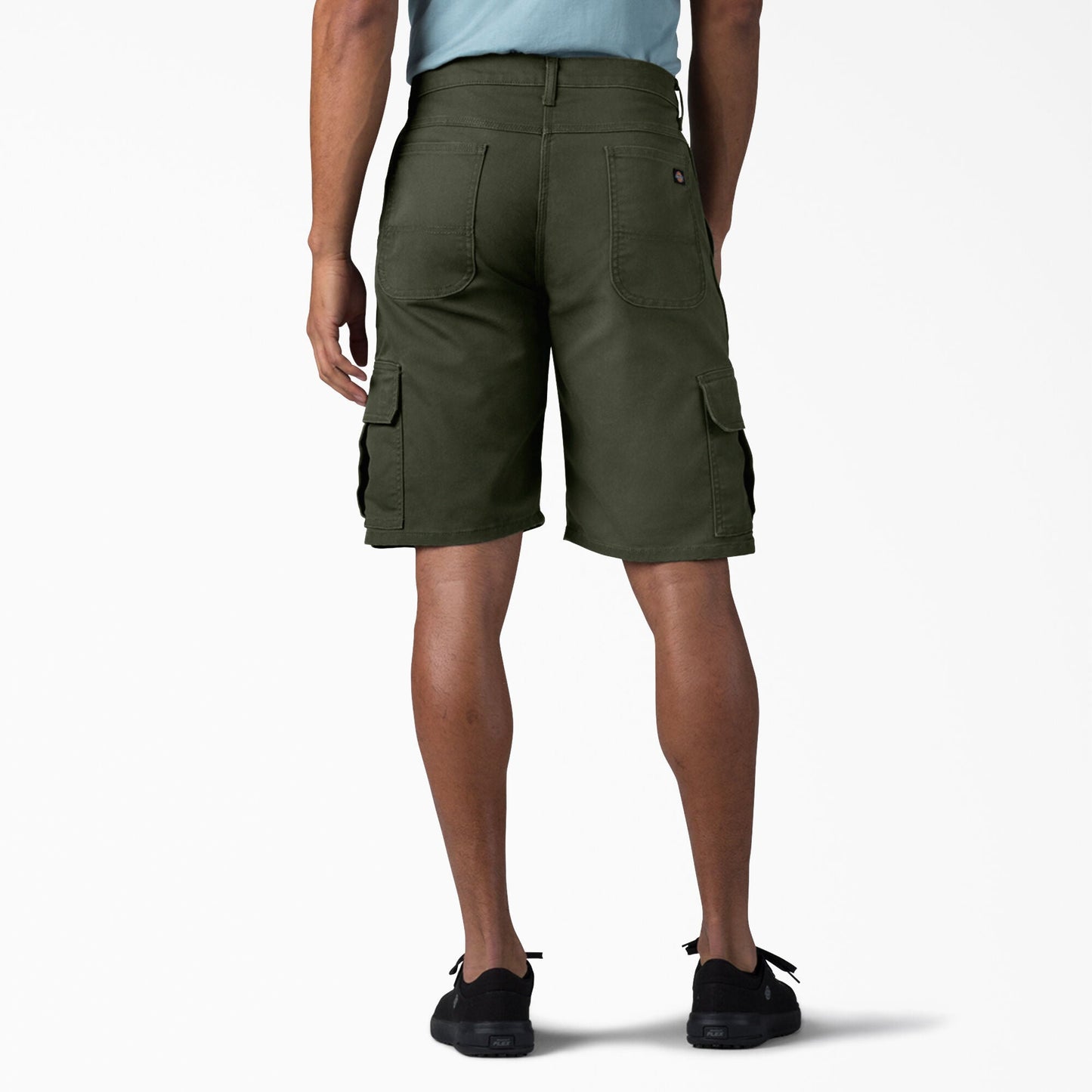 Shorts cargo en toile Dickies FLEX à coupe décontractée - Charbon, 11"