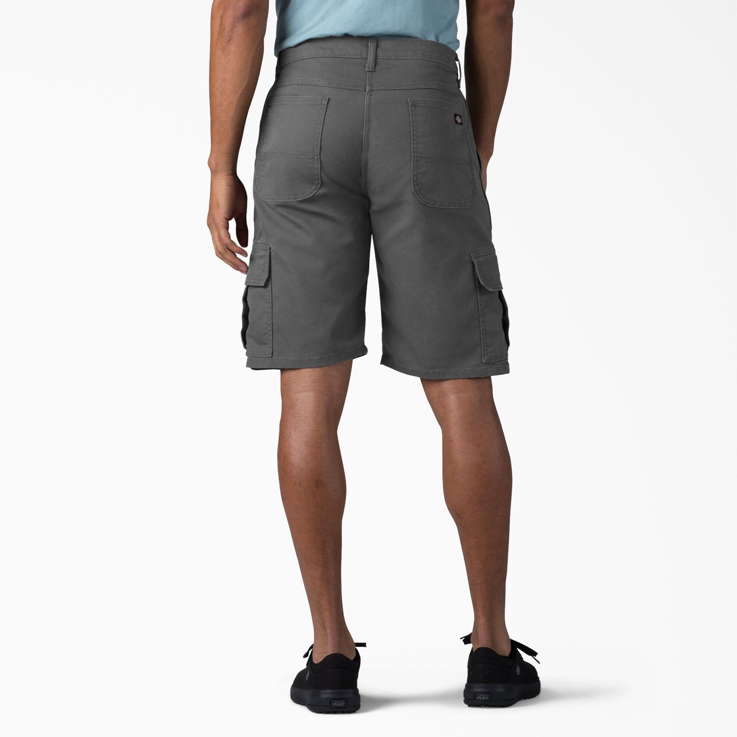 Shorts cargo en toile Dickies FLEX à coupe décontractée - Charbon, 11"