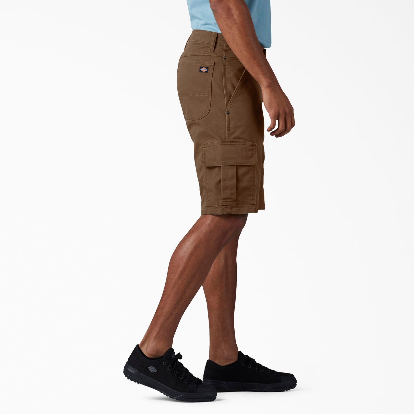 Shorts cargo en toile Dickies FLEX à coupe décontractée - Charbon, 11"