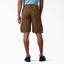 Shorts cargo en toile Dickies FLEX à coupe décontractée - Charbon, 11"