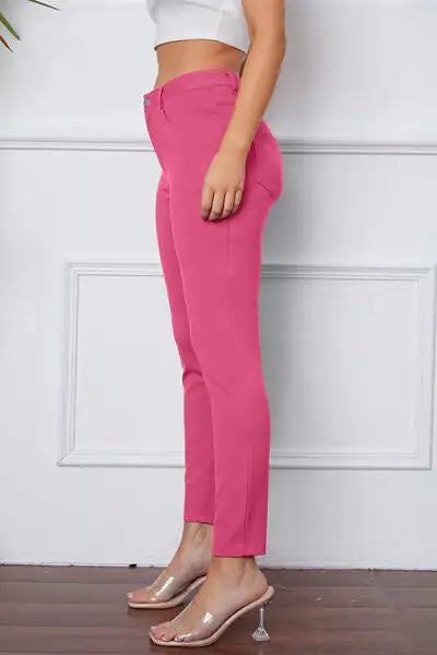 Pantalones Esenciales de Puntada Elástica