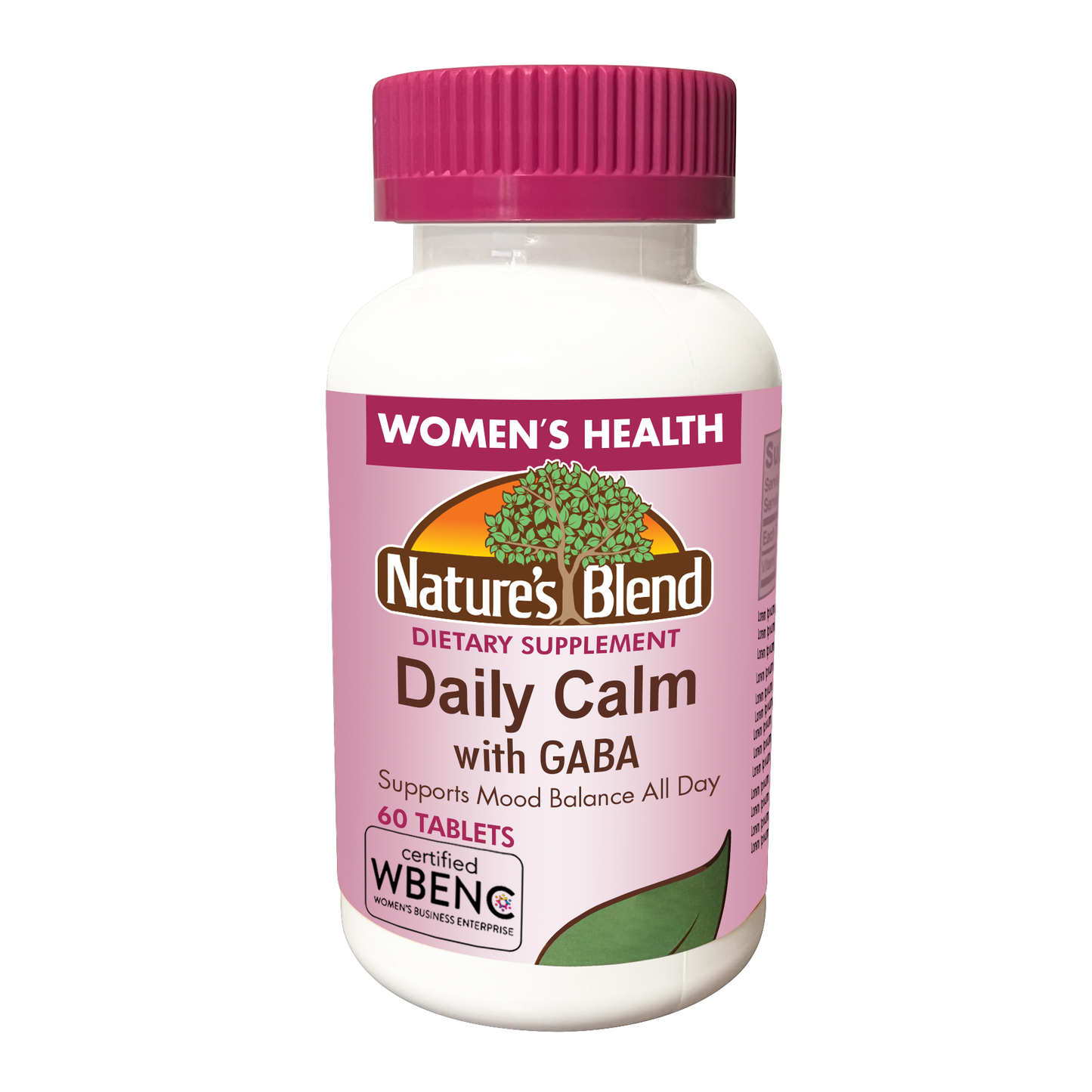 Tabletas Daily Calm de Natures Blend - 60 Conteos