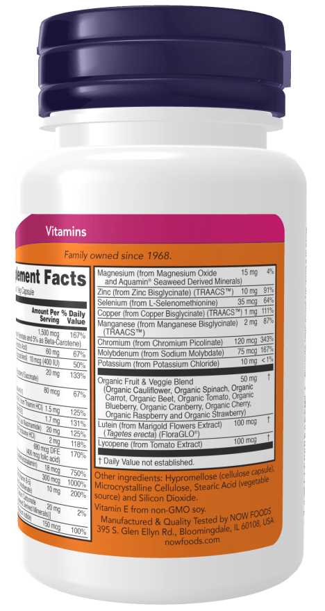 Daily Vits™ Veg Capsules - Premium Multivitamin & Mineral